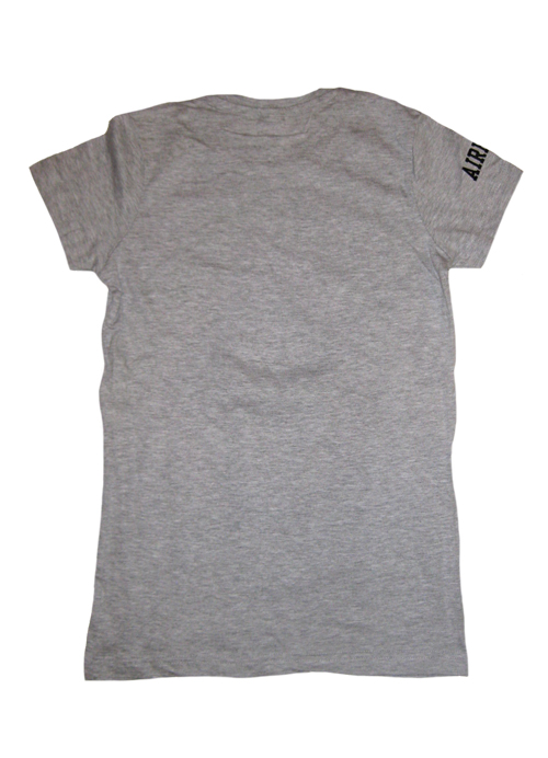 FLY OR DIE Ladies Tee Shirt by AiReal Apparel in Sports Grey
